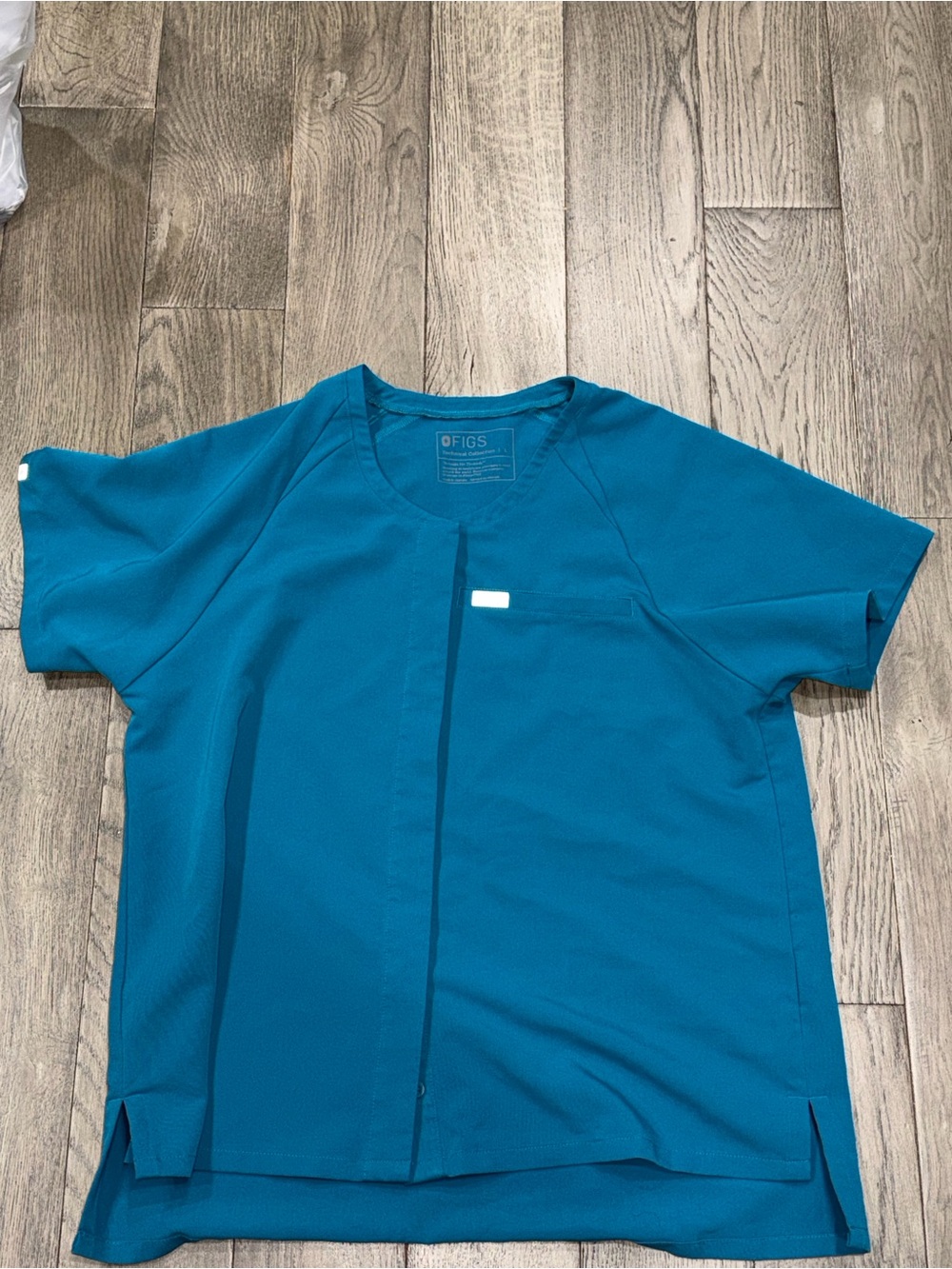 FIGS pacific blue Scrub Top